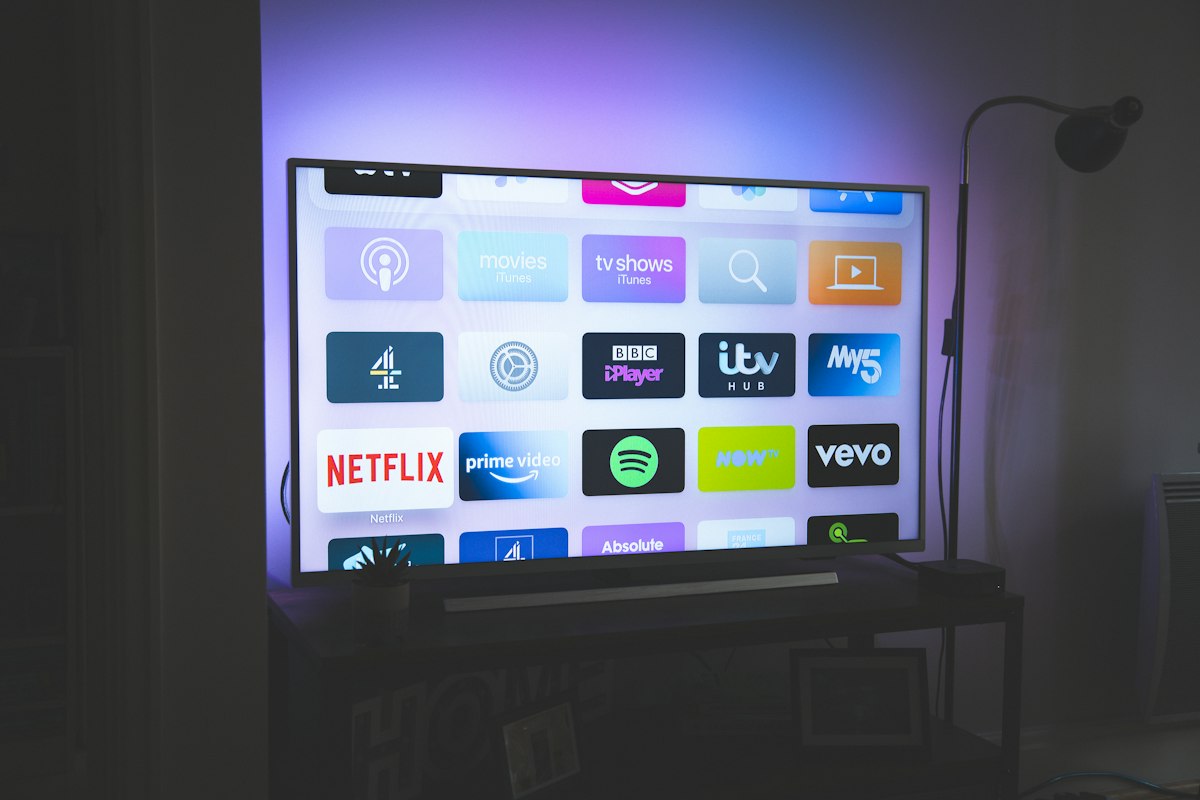 Custom TV wall mount installation
